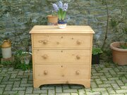 Antique Pine Chest Of Drawers