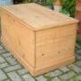 pine  blanket box