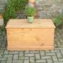 Antique Victorian Pine Blanket Box