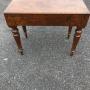 Burr Walnut Victorian Side Table - Formerly a Bath
