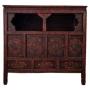18th Century Hand-Painted Tibetan Altar Cabinet