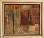 Surrealist Oil Painting By Phillip Krevoruck 