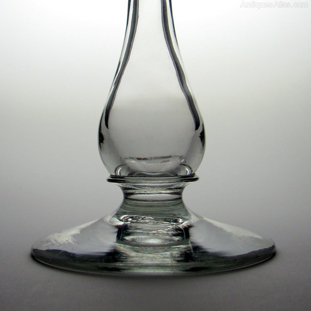 Antiques Atlas Large Glass Oil Lamp C1820