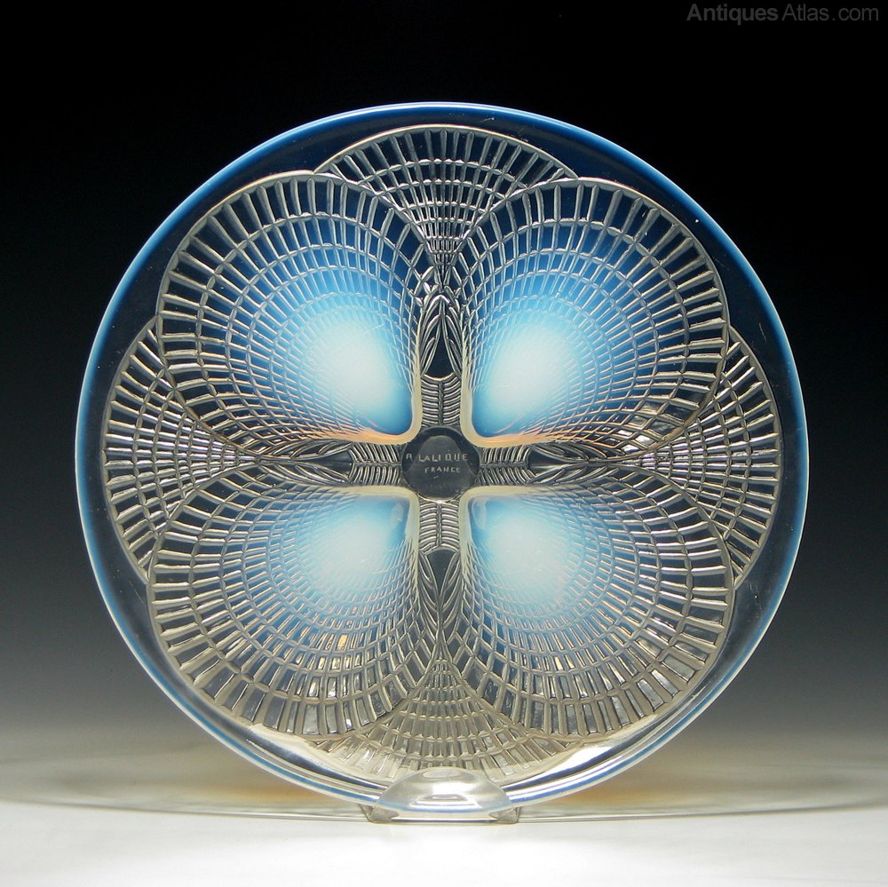Antiques Atlas Rene Lalique Opalescent 'Coquilles' Glass Bowl