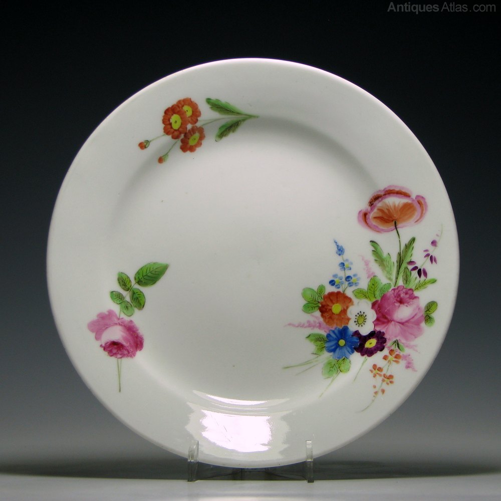 Antiques Atlas Swansea Porcelain Dessert Plate C1820