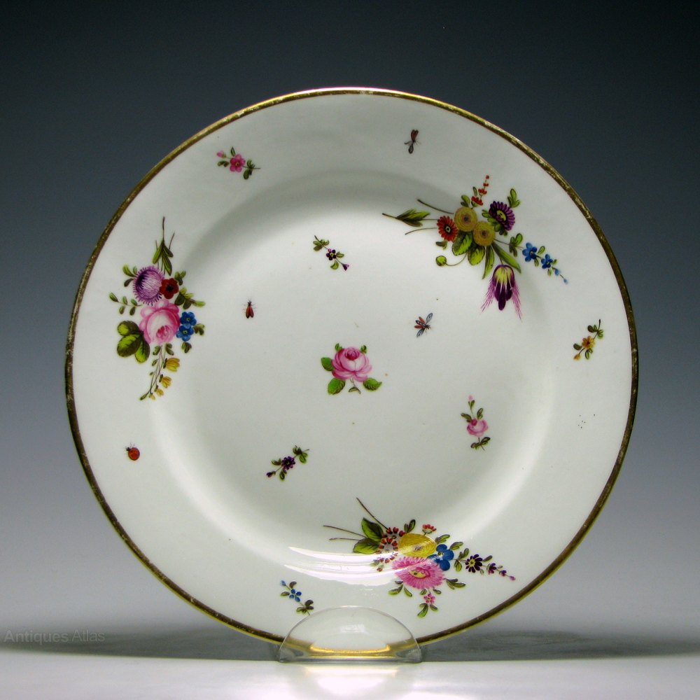 Antiques Atlas Swansea Porcelain Dessert Plate C1820