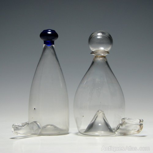 Antiques Atlas Two 19th Century Bird Feeders C1830