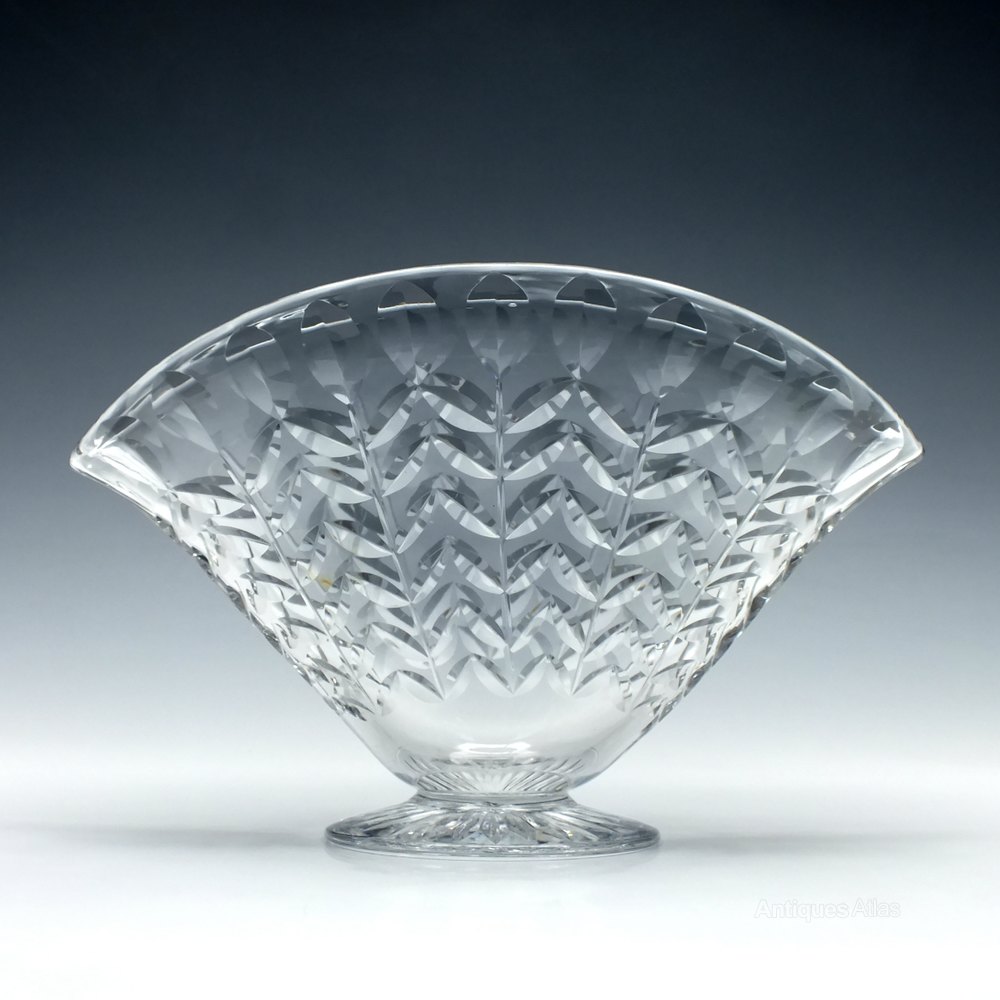 Antiques Atlas Webb Corbett Crystal Fan Vase 193040