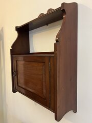 Arts & Crafts Hanging Wall Shelf Cabinet Garnett & Co
