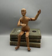 Antique Artist Mannequin  Articulated Lay Figure
