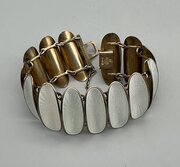 David Andersen  Sterling Silver And Enamel Bracele