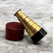 Early 19th Century Brass Five-Draw Pocket Telescope