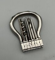 Rare Late 19th Century Bow Corkscrew