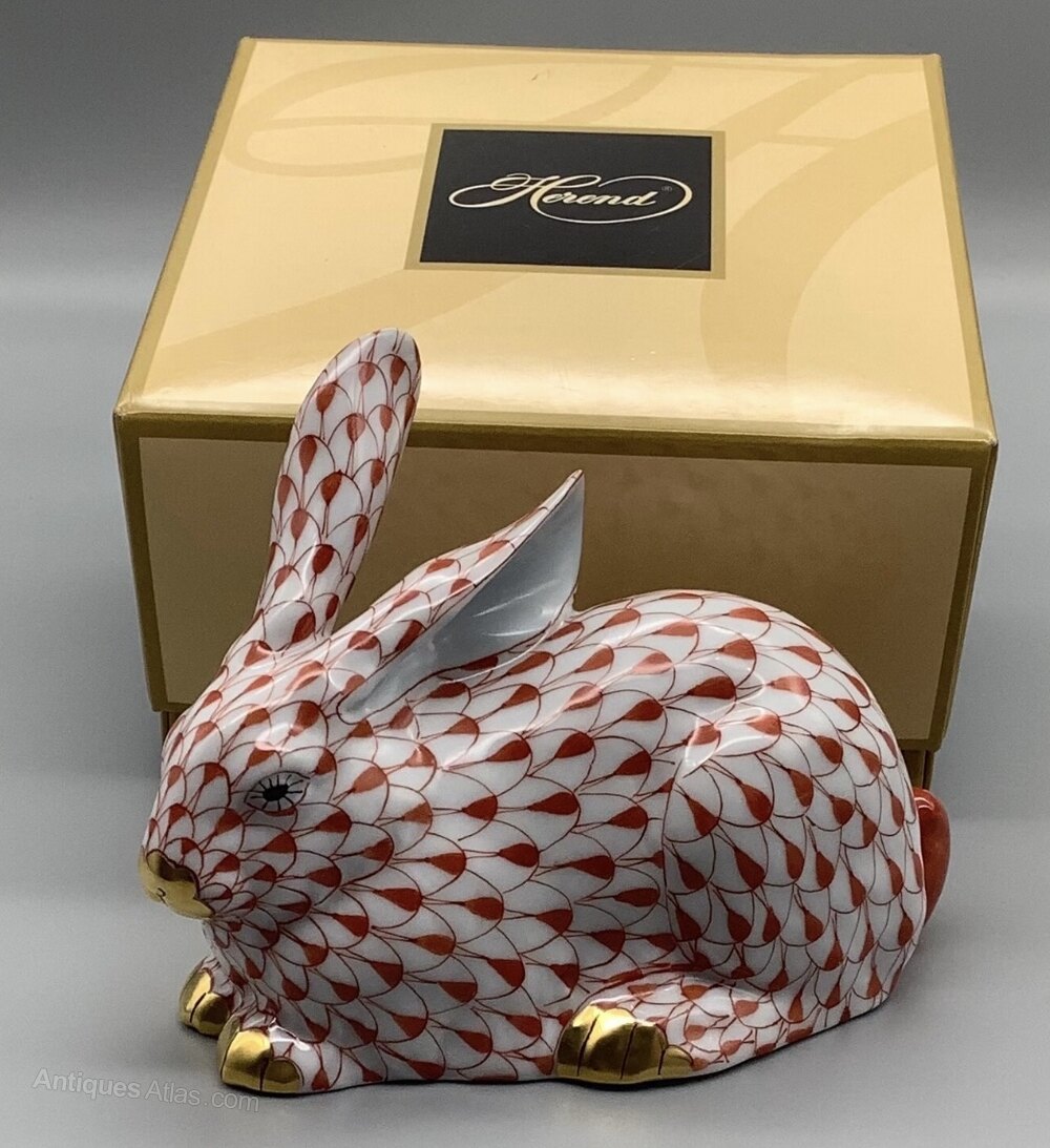 Antiques Atlas Vintage Herend Rabbit