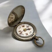 WWI British Mark VI Officers’ Pocket Compass 