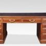 19th Century mahogany partners / library desk