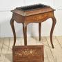 19th Century Mahogany Inlaid Jardinere Planter