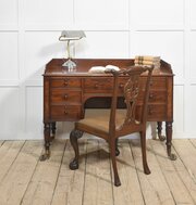 19th century mahogany writing table