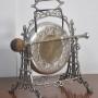 Aesthetic Silver Plated Table Gong