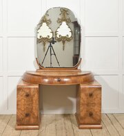 Art Deco Burr Walnut Dressing Table