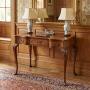 Burr Walnut Queen Anne Style Writing Table 