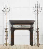 Carved Oak Fire Surround