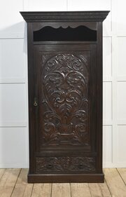 Carved Oak Hall Robe