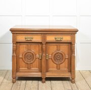 Carved Oak Two Door Sideboard By Maple And Co