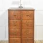 Early 20th Century Oak Double Filing Cabinet