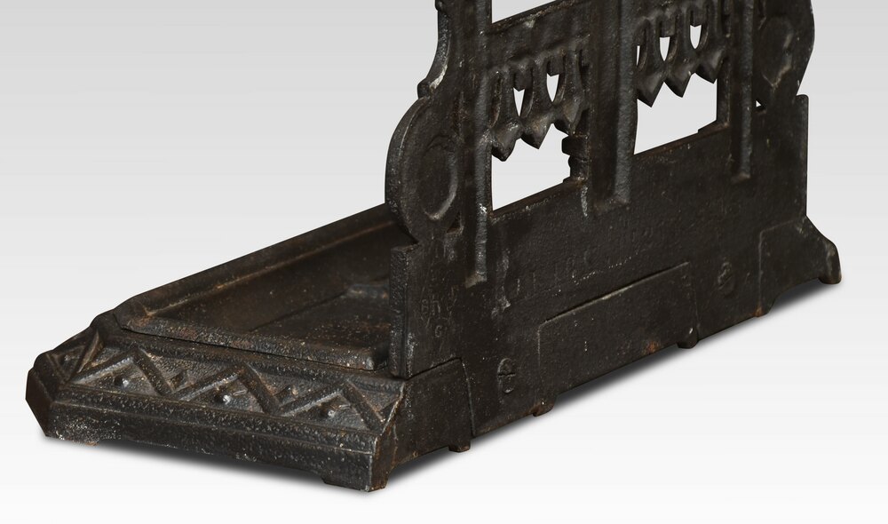 Falkirk Cast Iron Umbrella Stand Antiques Atlas