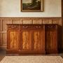 Flame Mahogany Breakfront Sideboard
