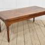 Large Fruitwood Farmhouse Table