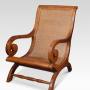 Mahogany Berger library chair