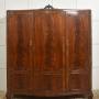 Mahogany Three Door Compactum Wardrobe