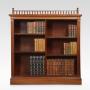 Mahogany Open Bookcase