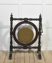 Oak And Brass Dinner Gong
