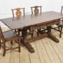 Oak Draw-leaf Refectory Table