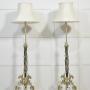 Pair Of 19th Century Telescopic Standard Lamps
