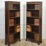 Pair of Mahogany Open Bookcases
