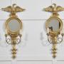 Pair of Regency style wall mirrors