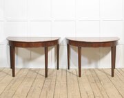 Pair Of Mahogany Hall Tables