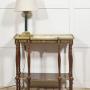 Regency Revival Mahogany Console Table