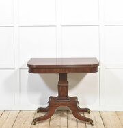 Regency Mahogany Tea Table