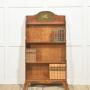 Satinwood Aesthetic Movement Open Bookcase