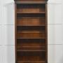 Solid Oak Open Bookcase