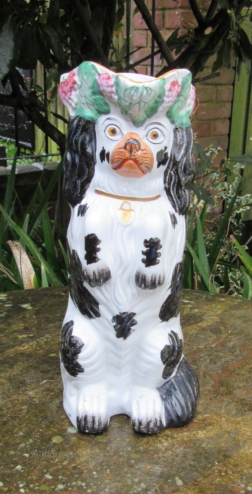 Antiques Atlas Antique Staffordshire Dog Jug C1860