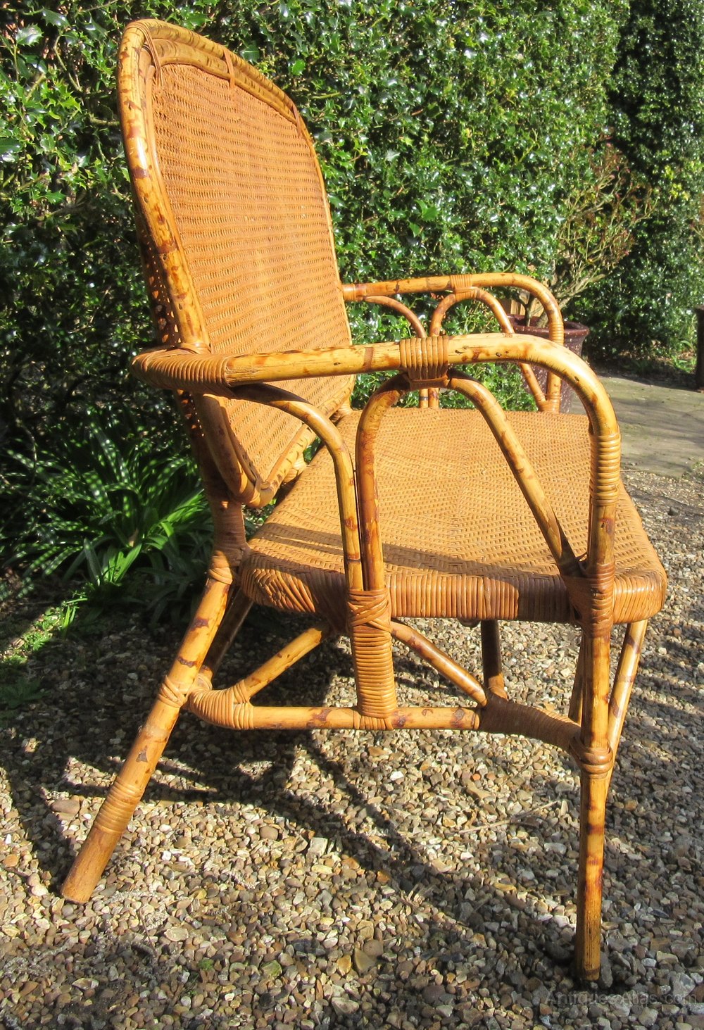 Edwardian Bamboo Conservatory Settee C1910 Antiques Atlas