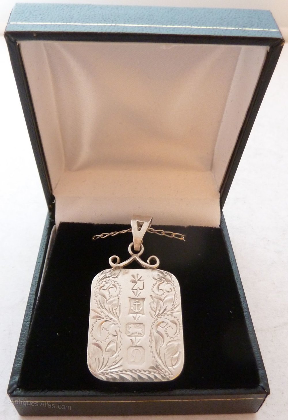 Antiques Atlas 1978 Solid Hallmarked Silver Ingot Pendant