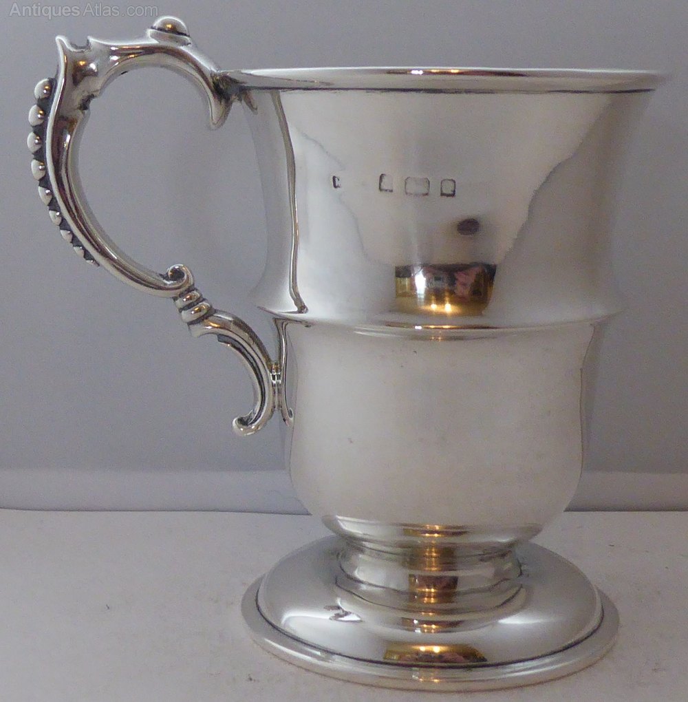 Antiques Atlas Birmingham 1903 Solid Silver Christening Mug