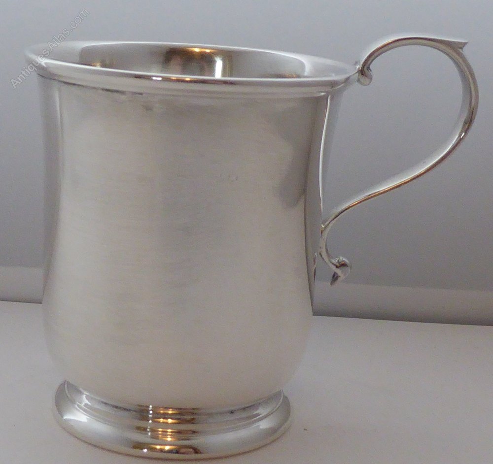 Antiques Atlas Garrard Of London Christening Mug Tankard